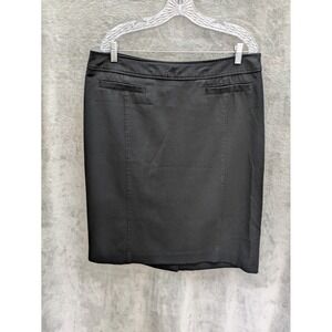 Women's Skirt 16 Black Knee Length Career Office‎ Siren